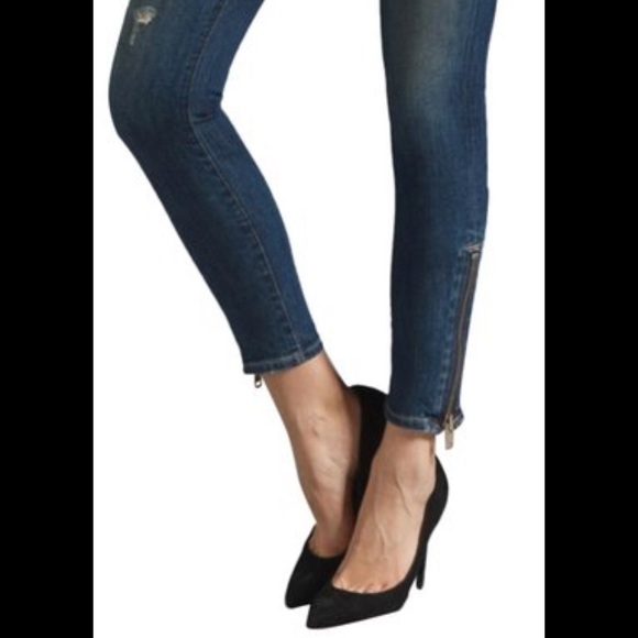 Textile by Elizabeth & James zipper ankle jeans size 27 - Picture 2 of 8